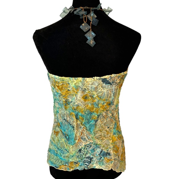🎁 Simorra Barcelona Sea Glass Halter Top - Picture 5 of 7